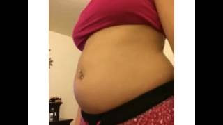 Chubby belly girl