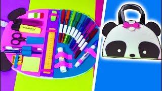 DIY.ПАПКА ОРГАНАЙЗЕР своими руками.Kawaii ПАНДА для канцелярии./Hand made.Organizer.