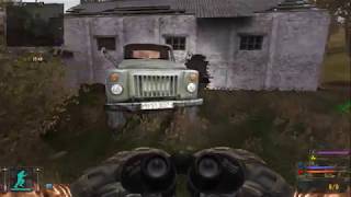 Планшет Бывалого на крыше сарая OGSR Mod
