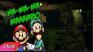 Mario y Luigi en Five Nights at Freddy's 3
