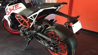 2018 KTM duke 390 white edition | taking delivery | HP, MANDI, INDIA... TIBETAN VLOG