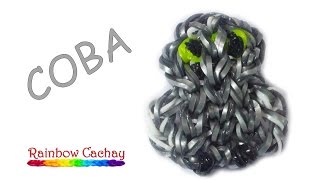Плетение совы из резинок Rainbow Loom Bands. cachay.video Плетение из резинок.