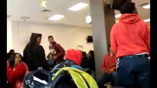 Lake Area Harlem Shake in Cafeteria
