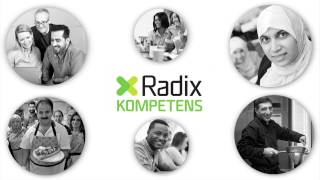 På väg till jobbet med Radix Kompetens