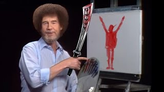 Dark Souls 3 PvP - Painting Guardian Sword - Bob Ross