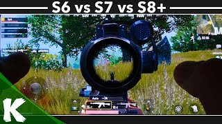 PUBG Mobile | Samsung Galaxy S6 vs S7 vs S8+ | Galaxy Showdown