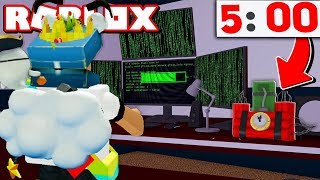 У ТЕБЯ ЕСТЬ 5 МИНУТ, ЧТОБЫ УБЕЖАТЬ ИЛИ УМЕРЕТЬ !!! | ROBLOX ПО РУССКИ |