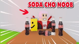 Nước Uống Soda Giành Cho Noob | Roblox MinhMaMa | Soda Drinking Simulator