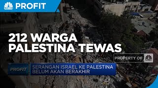 212 Warga Palestina Tewas Akibat Serangan Brutal Israel