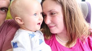 One Suitcase, Four Kids - Ten Hours on a Plane w/ Four Kids! - Episode 1
