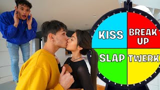 Spin The DARE Wheel Challenge w/ CRUSH!