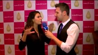 TV Fama: Isis Valverde, sobre crítica de Marchiori: 'Nem a conheço'