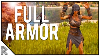 Full Upgraded Armor & Exploring! - Conan Exiles Gameplay #4