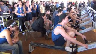 Sam's 2K at the Motown Madness erg regatta 2/9/2013