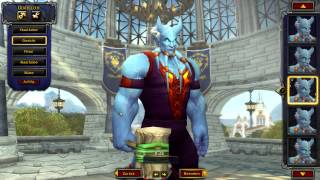 [Warlords of Draenor] New Draenei male faces