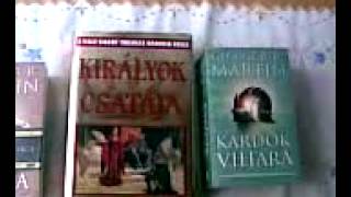 SD Könyv ajánló 06. rész George R R Martin - Tűz és Jég dala sorozat 1.-2.-3.-4.-5.kötet