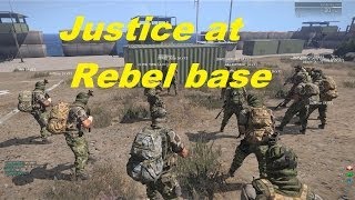 Arma 3 - Altis Life - Blackwing Gaming - Rebel base justice