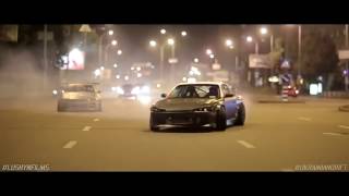 Безумный Дрифт по городу на Nissan Skyline и Nissan Silvia