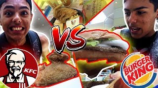 KFC vs BURGER KING vs McDonalds ¿Cual es Mejor?