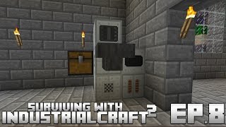 Surviving With IndustrialCraft 2 :: Ep.8 - Blast Furnace Automation