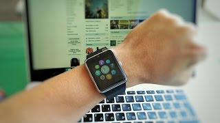 Обзор умных часов Smart Watch GT08, наручный часофон