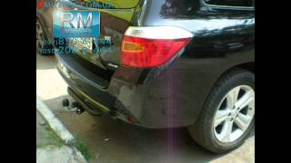 Фаркоп Toyota Highlander установка фаркопа Полигон авто Rmotors