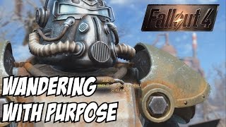 Fallout 4 roam around adventure : get to the katana flame sword