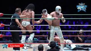 HIGHLIGHTS RUSH Y DRAGÓN LEE vs SANSÓN Y CUATRERO EN LA ARENA MÉXICO