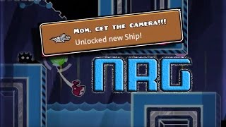 Geometry Dash - NRG - By TriAxis (Mom, get the camera!!! Achievement!)