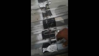 Reparo em telhado de zinco