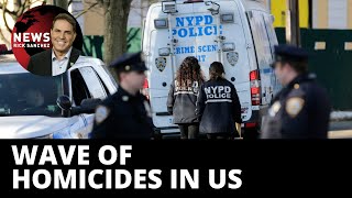 What is causing the homicide rate to rise in America?