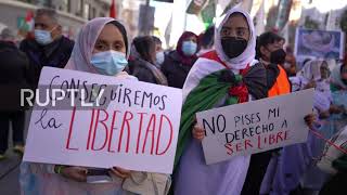 Spain: Hundreds march in defence of human rights in Western Sahara