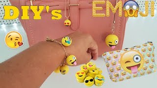 DIY's Acessórios Divertidos Emojis, Pulseira, cordão e chaveiro | Viviane Magalhães