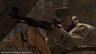 Heroes and generals. Стрим. Снайпер снова в деле!