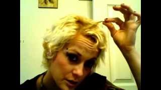 short blonde dreadlocks