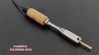 Making Powerful Soldering Iron at Home || Solder