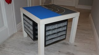 DIY Лего-стол для легомана. Обзор нашего стола. Lego stand, lego table.