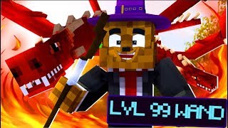SAVING THE MAGIC WORLD (MAGIC WANDS, SPELLS, WIZARDS) - MINECRAFT WIZARDS VS DRAGONS #1 | JeromeASF