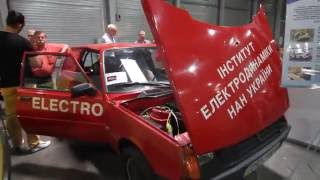 Таврия-электро с батареями от Nissan Leaf
