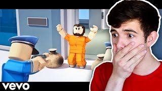 "Break Out" - Roblox Original Jailbreak Music Video REACTION!