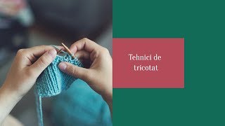 Tricotarea și montarea gulerului