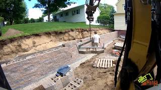 Never Lift Retaining Wall Block Again!