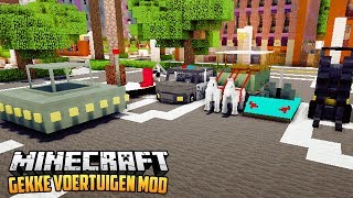 GEKKE VOERTUIGEN MOD - Minecraft Mod Showcase