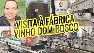 Visita à fábrica da Vinho Dom Bosco - CRS Brands - #VLOG