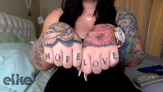 Elke shows off her tattoos!! | Elke Life