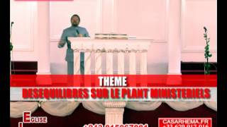 LES DESEQUILIBRES SUR LE PLAN MINISTERIEL Pasteur Marcello TUNASI