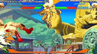 [XMVSF GGPO] T-Kimura Vs NeonStormQueen - 01