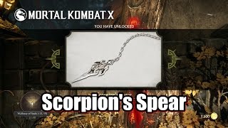 Mortal Kombat X Scorpion's Spear - Location guide l Krypt Various