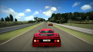XBOX 360   PROJECT GOTHAM RACING 4    FERRARI F40   1 Lap   Replay T057