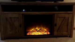 Copy of Altra Furniture Altra Furniture Farmington 60" Media Heritage Light Pine Fireplace